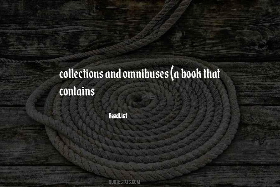 Quotes About Book Collections #1149696