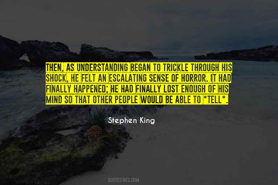 Quotes About Horror Stephen King #102475