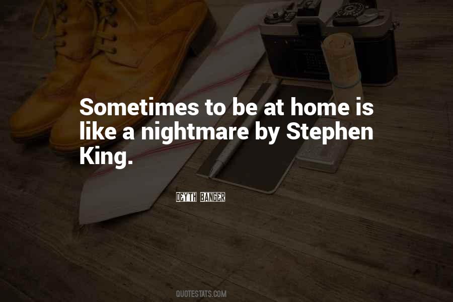 Quotes About Horror Stephen King #1167236