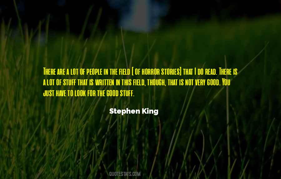 Quotes About Horror Stephen King #1236687