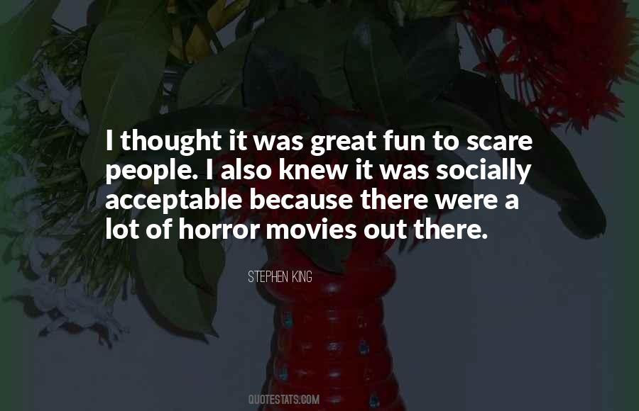Quotes About Horror Stephen King #159822