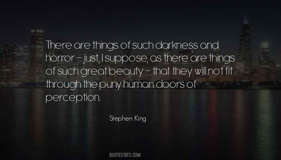 Quotes About Horror Stephen King #1685320