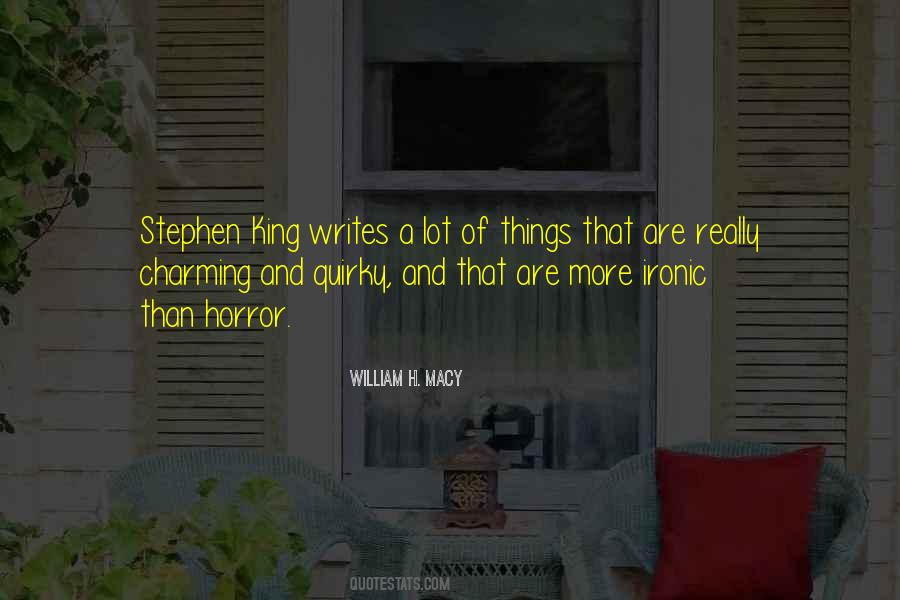 Quotes About Horror Stephen King #30455