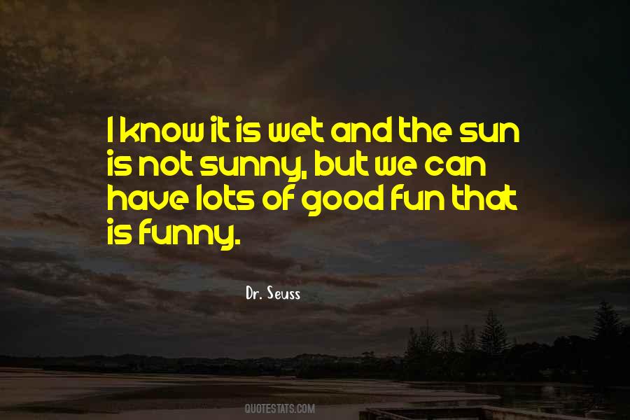 Quotes About Having Fun In The Sun #811020