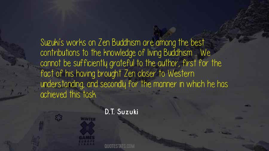 Quotes About Zen Buddhism #1432887