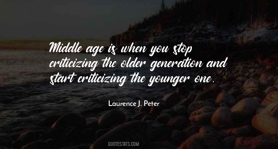 Younger And Older Quotes #152599