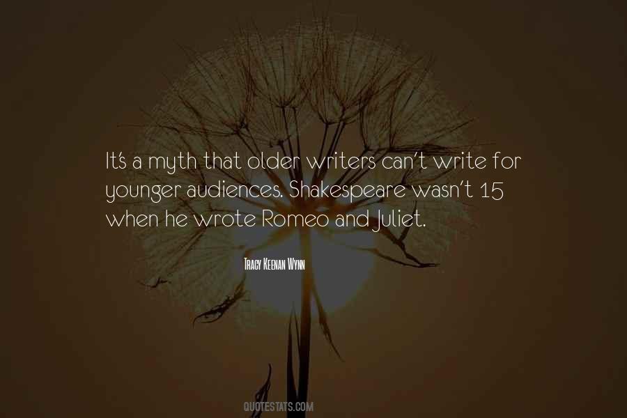 Younger And Older Quotes #404281