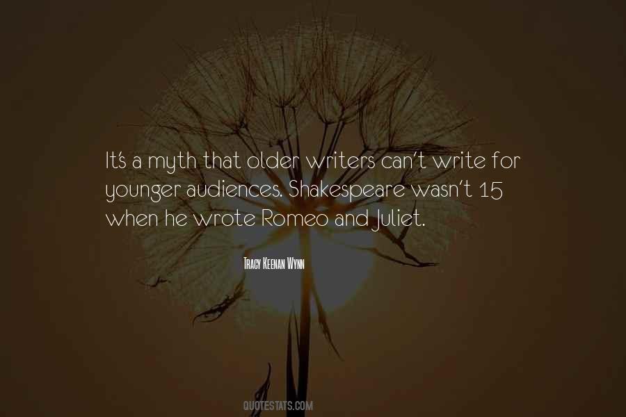 Younger And Older Quotes #404281