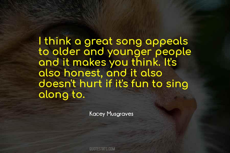 Younger And Older Quotes #637896