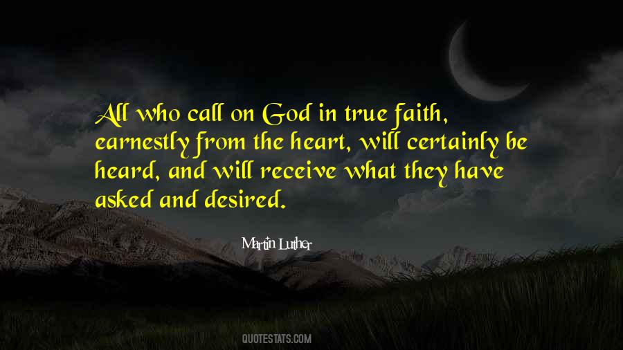 Quotes About True Faith #103408