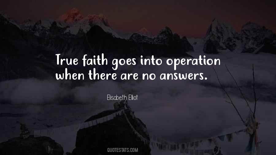 Quotes About True Faith #1494829