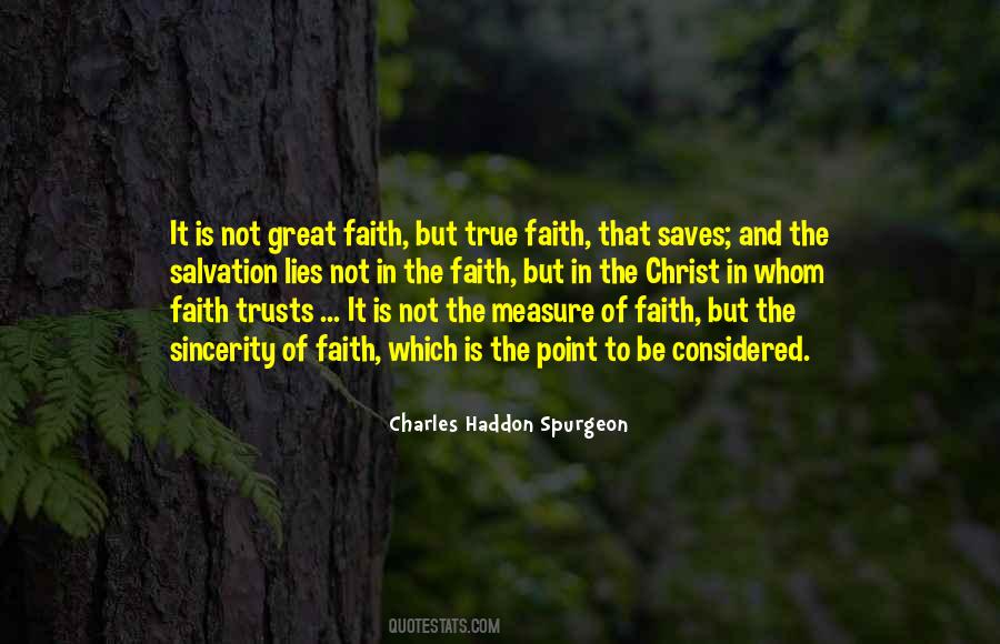 Quotes About True Faith #347158