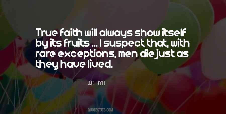 Quotes About True Faith #48091