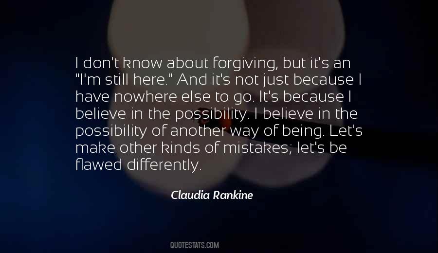Quotes About Being Forgiving #110019
