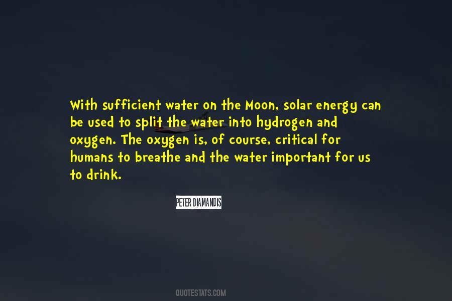 Quotes About Energy And Water #1738677