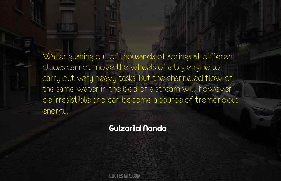 Quotes About Energy And Water #1760857