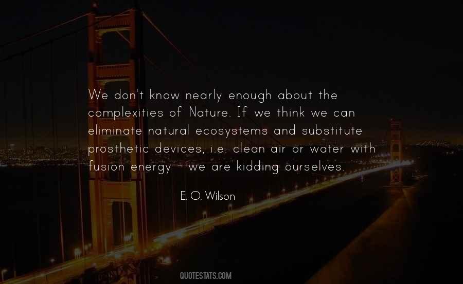 Quotes About Energy And Water #824674