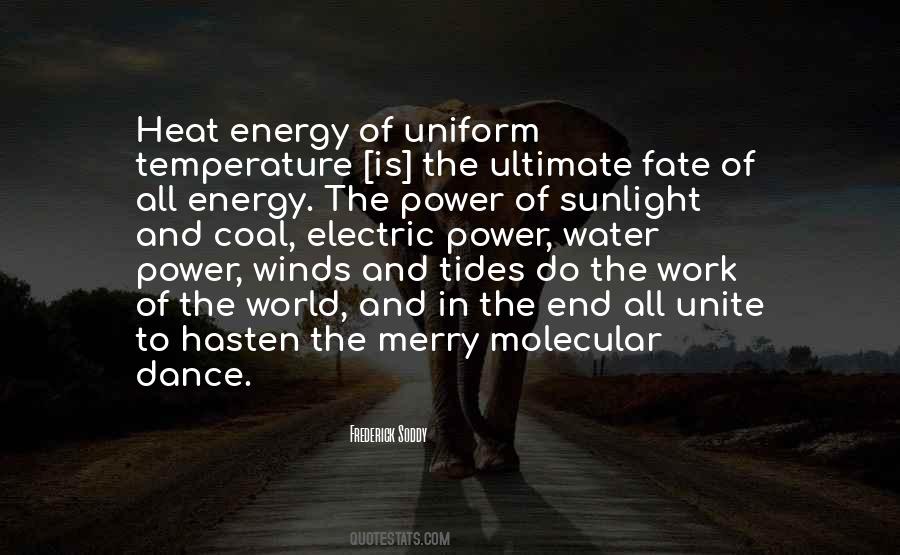 Quotes About Energy And Water #897388
