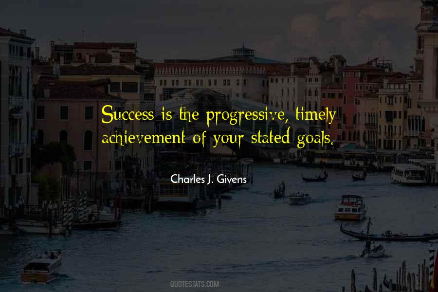 Quotes About Achievement Goals #207688