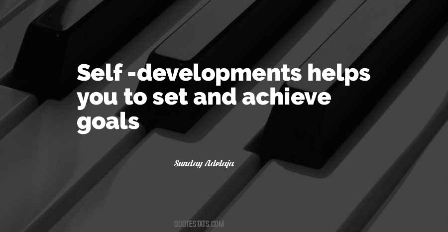 Quotes About Achievement Goals #634447