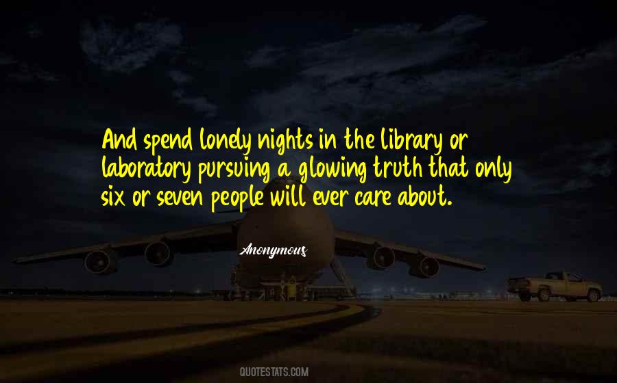 Quotes About Lonely Nights #785592