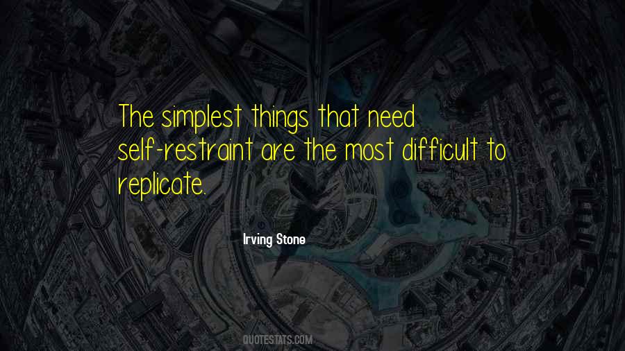 Quotes About Restraint #1019948