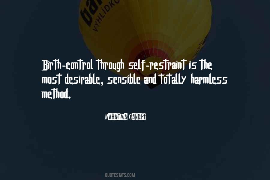 Quotes About Restraint #286679