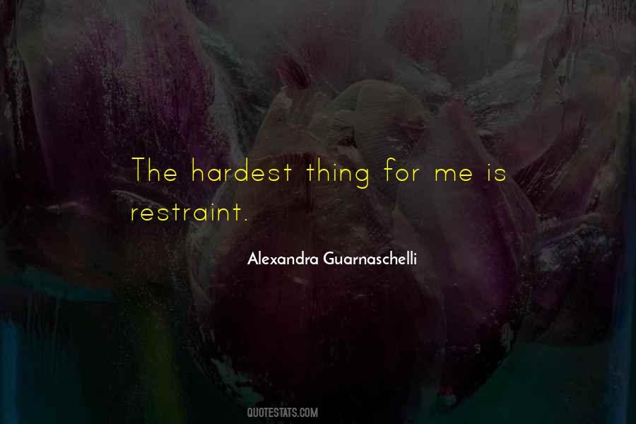 Quotes About Restraint #309022