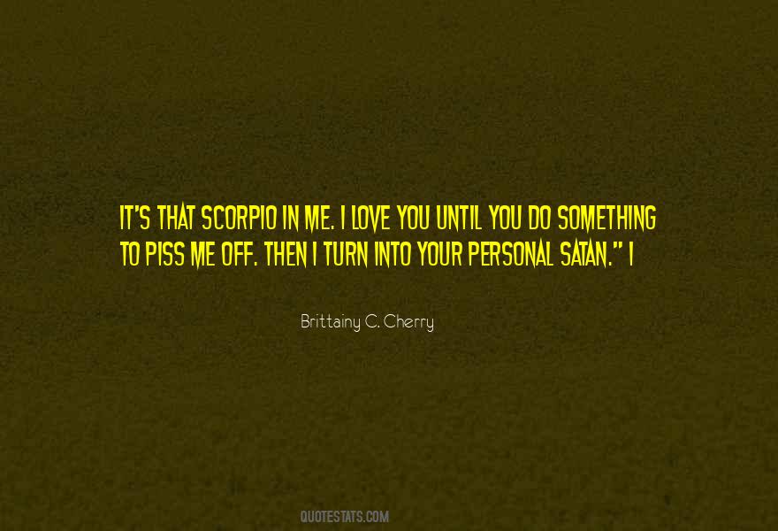 Quotes About Scorpio Love #370132