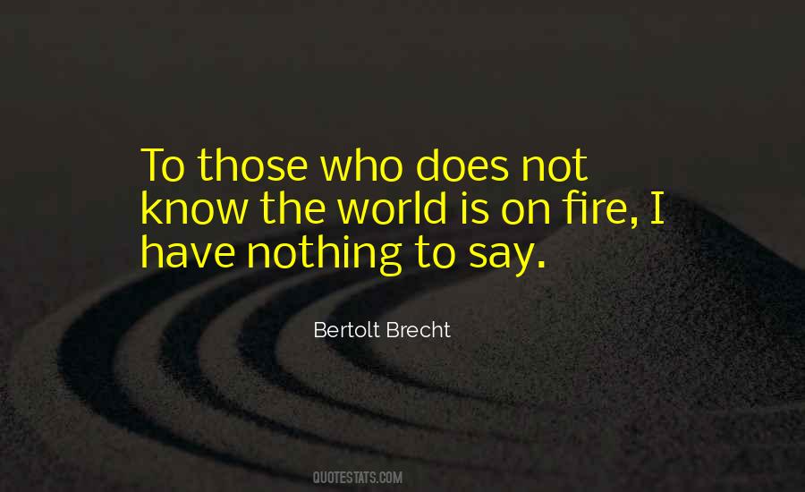 Quotes About Brecht #662816