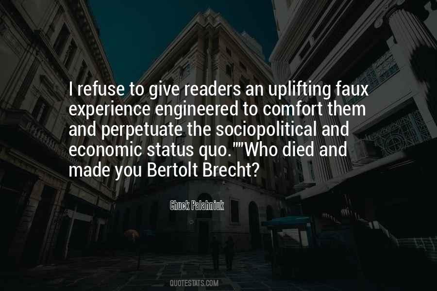 Quotes About Brecht #677833