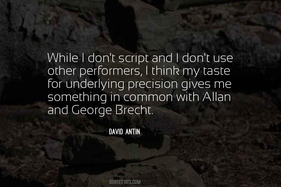 Quotes About Brecht #983563