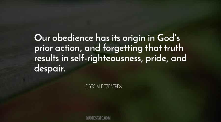 Quotes About Self Righteousness #1711155