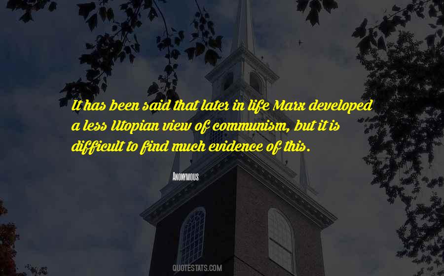 Quotes About Marx #1711196