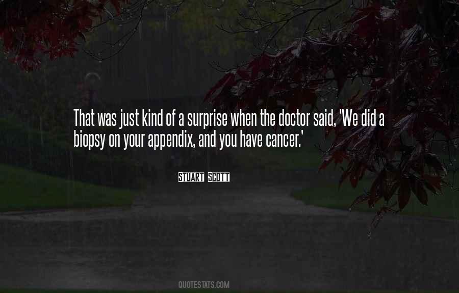 Quotes About Appendix #1686592