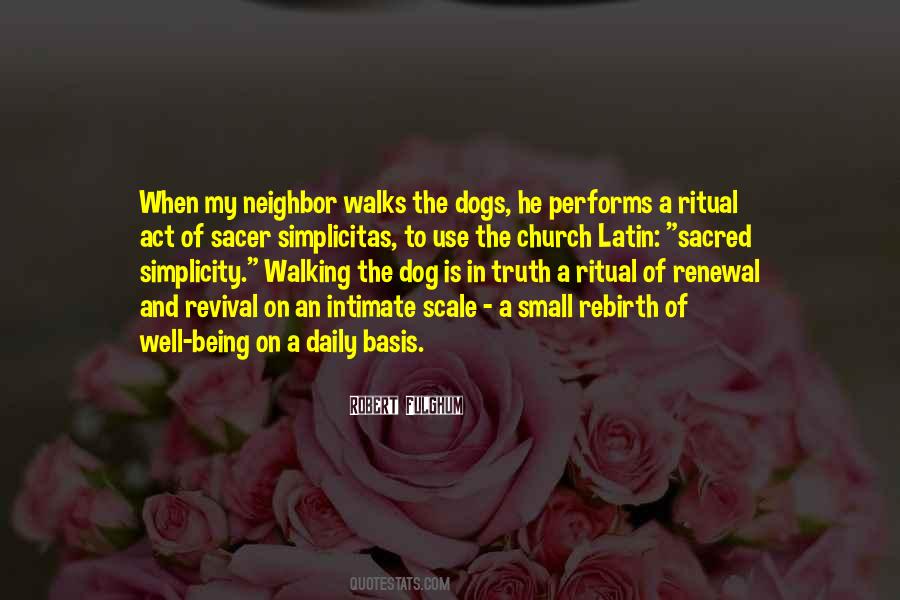 Quotes About Walking Dogs #1663266