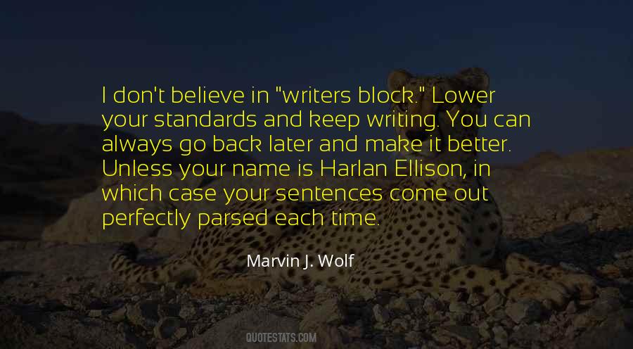 Quotes About Writers Block #1656813