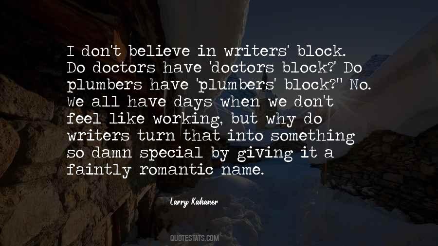 Quotes About Writers Block #879044