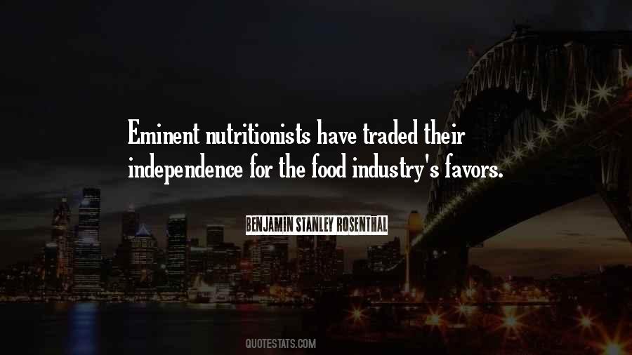 Quotes About Food Industry #934352