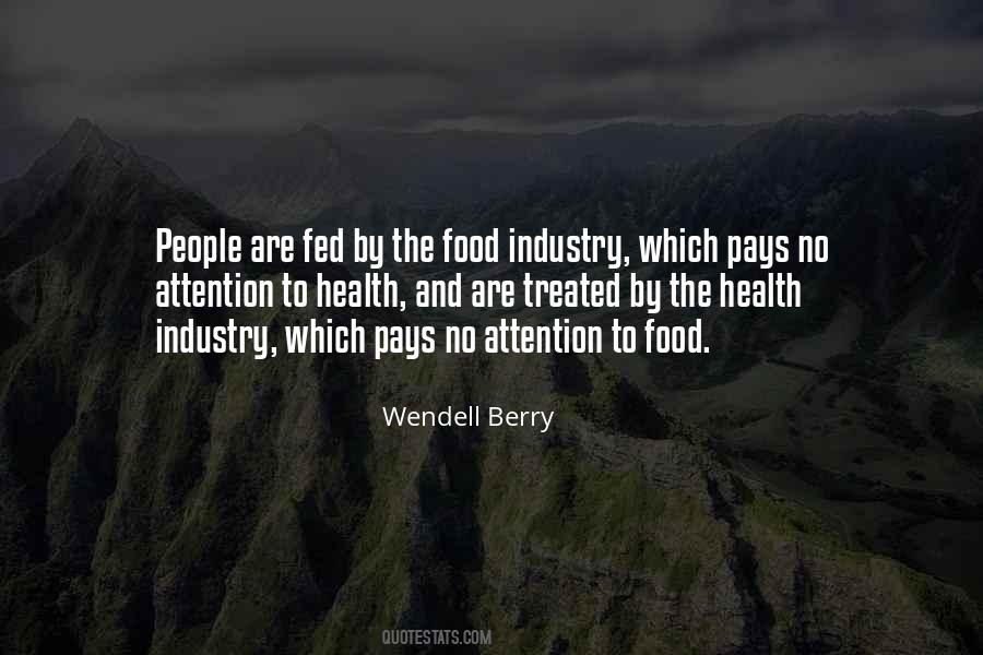 Quotes About Food Industry #970710