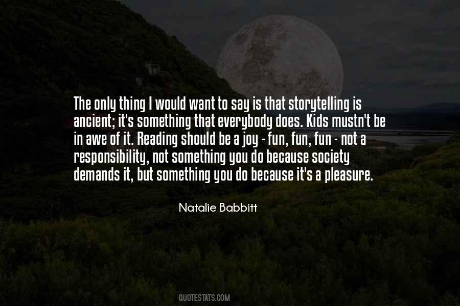 Reading To Kids Quotes #1388261