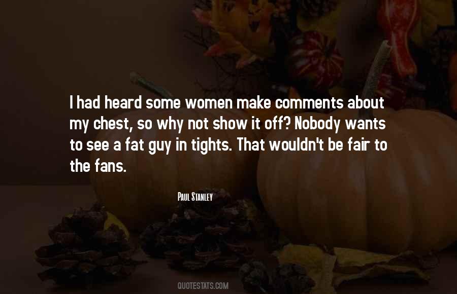 Fat Women Quotes #1265356