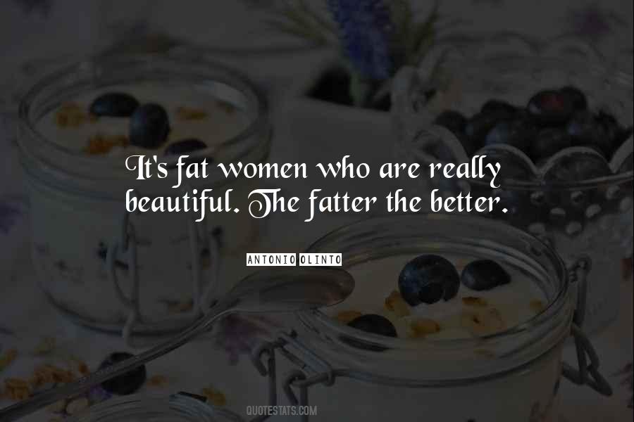Fat Women Quotes #1601158