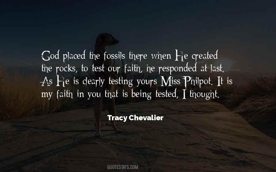 Quotes About Testing God #170800