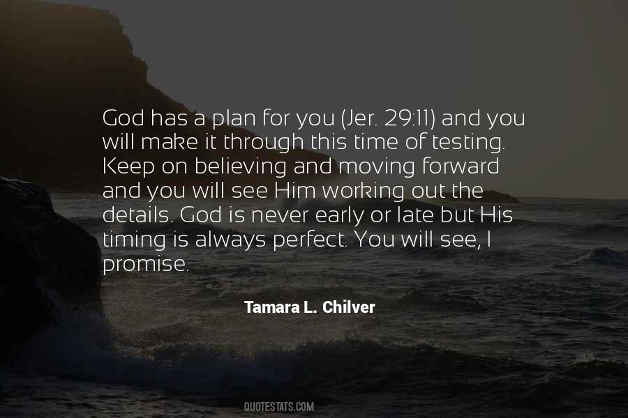 Quotes About Testing God #714220