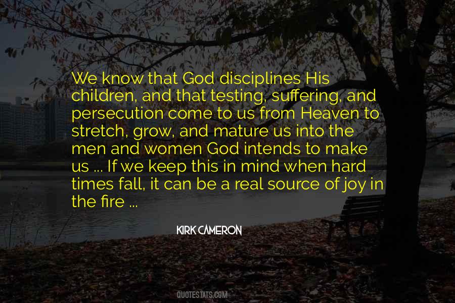 Quotes About Testing God #764221