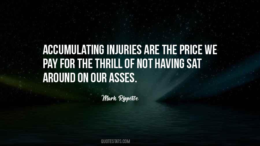Quotes About Injuries #1197044