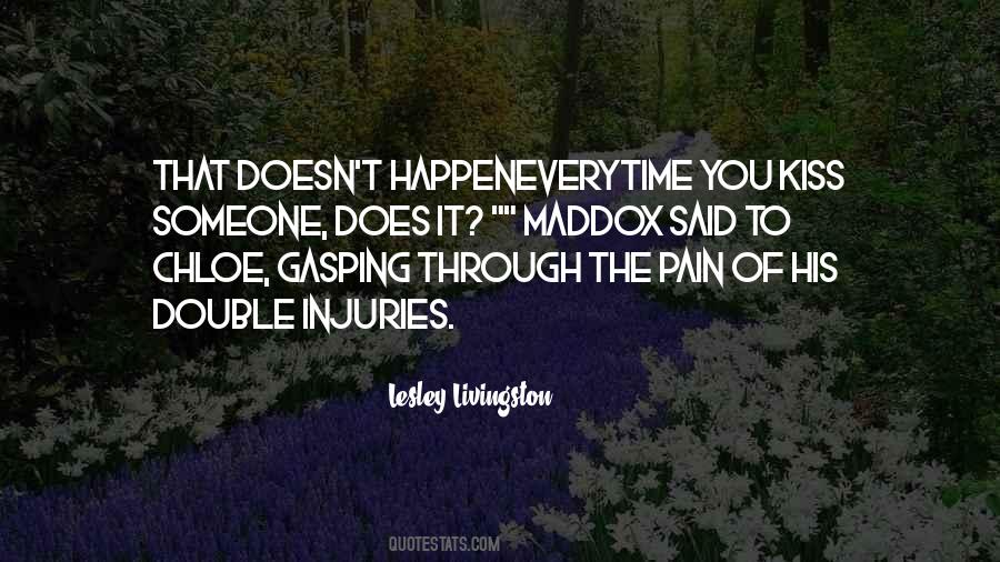 Quotes About Injuries #1222100