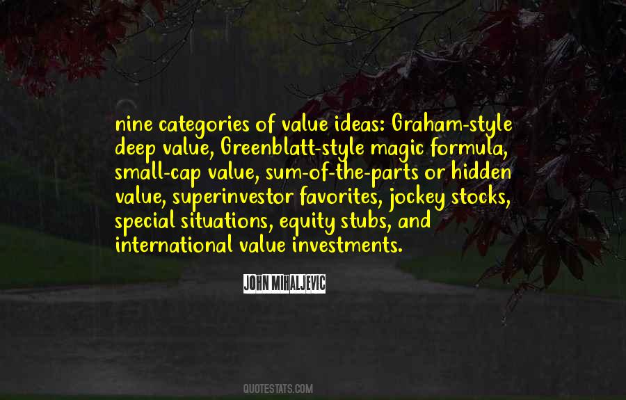 Quotes About Categories #1044127