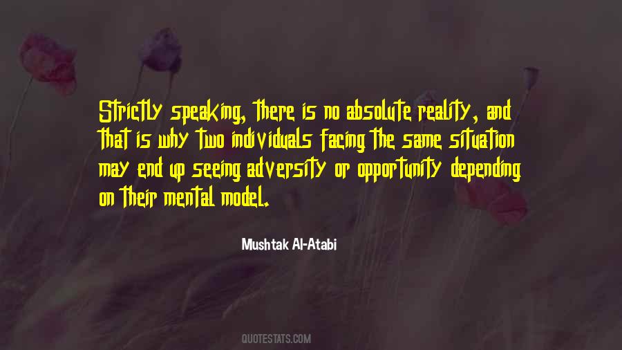 Seeing Reality Quotes #1267120